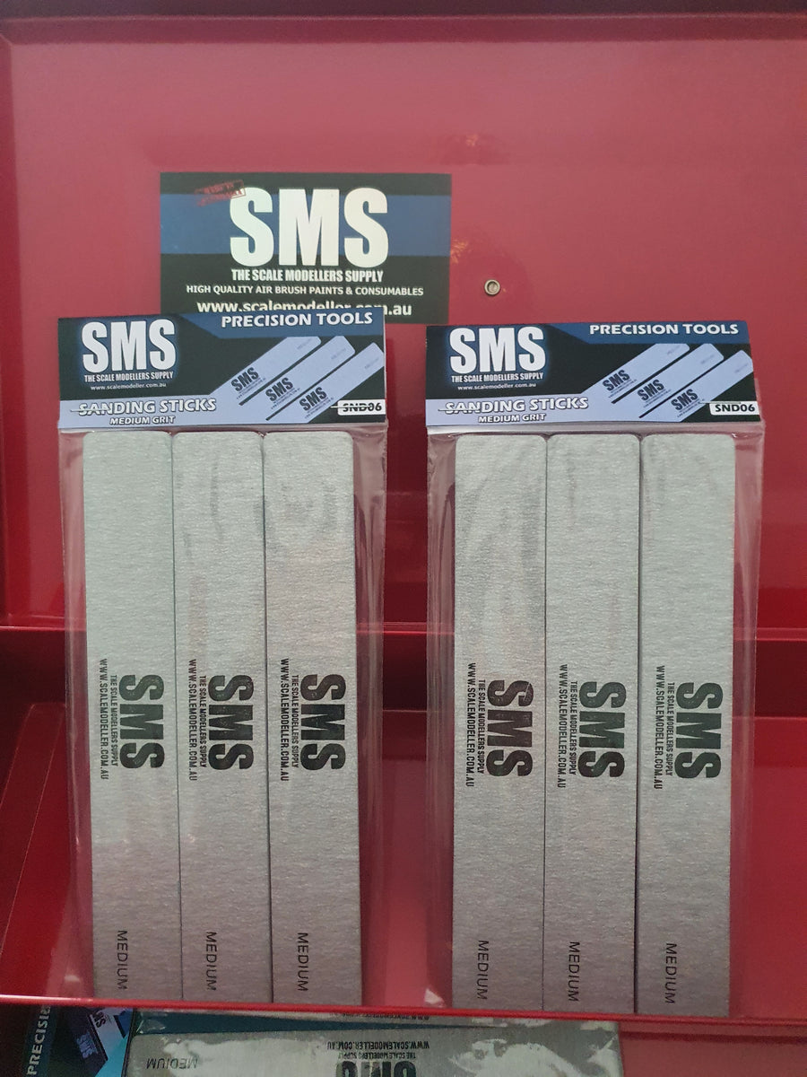 SMS 3PK medium sanding sticks Kits N Krafts
