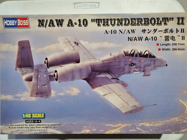 Hobbyboss 1/48 N/AW A-10 Thunderbolt