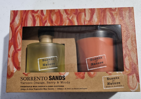 Tilley - Scents of Nature Sorrento Sands Vegetable Wax and Reed Diffuser
