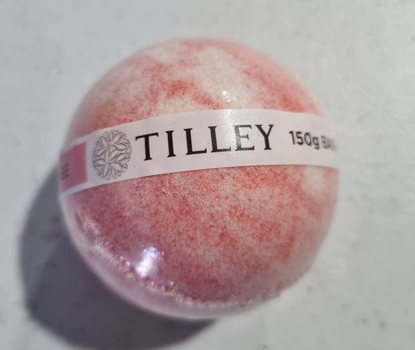 Tilley Scented Bath Fizz - Pink Lychee