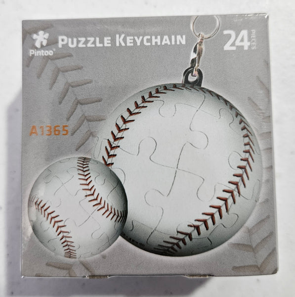 Pintoo Puzzle Keychain - Baseball