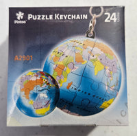 Pintoo Keychain - Blue Globe