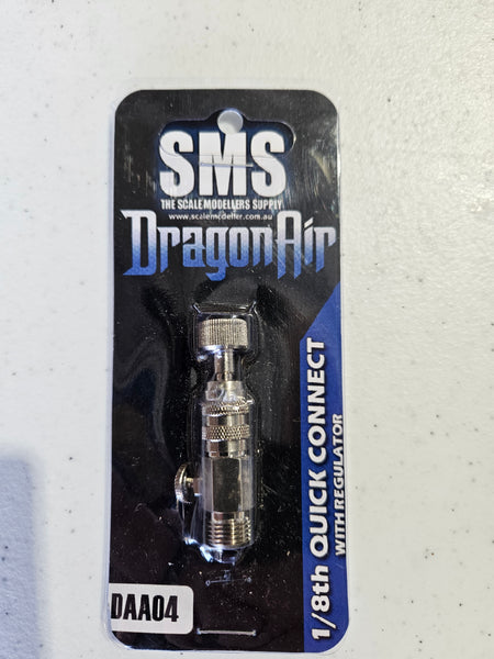 SMS Quick release 1/8 connector with regulator