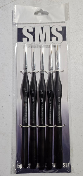 SMS 5 PIECE BRUSH SET