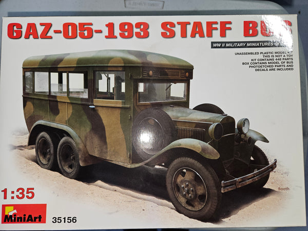 Miniart 1/35 Gaz staff bus