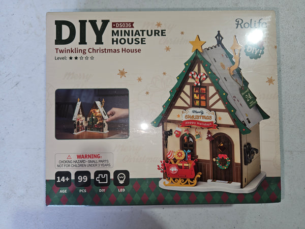 Twinkling Christmas House