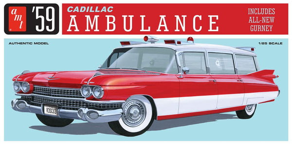 AMT 1/25 1959 Cadillac Ambulance
