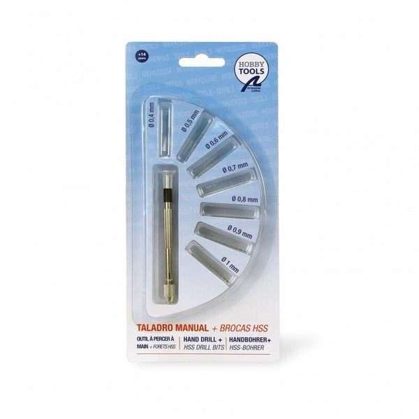 Hand drill plus bits