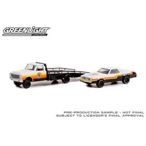 Greenlight 1/64 Chevrolet ramp truck and Laguna