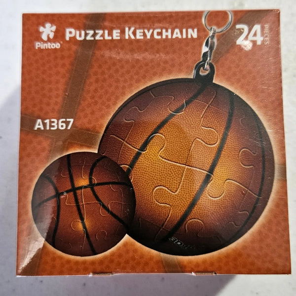 Pintoo Puzzle Keychain - Basketball