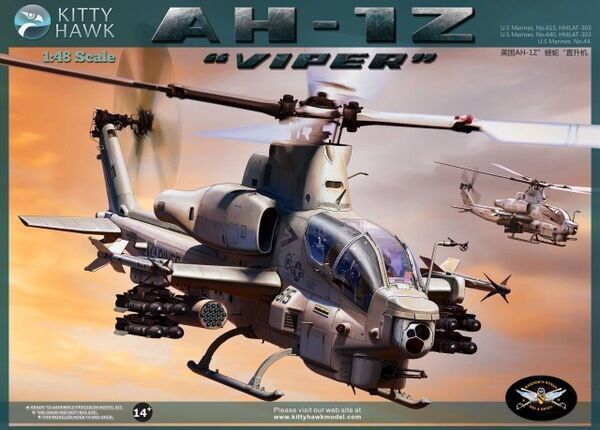 Kittyhawk 1/48 AH-1Z Viper