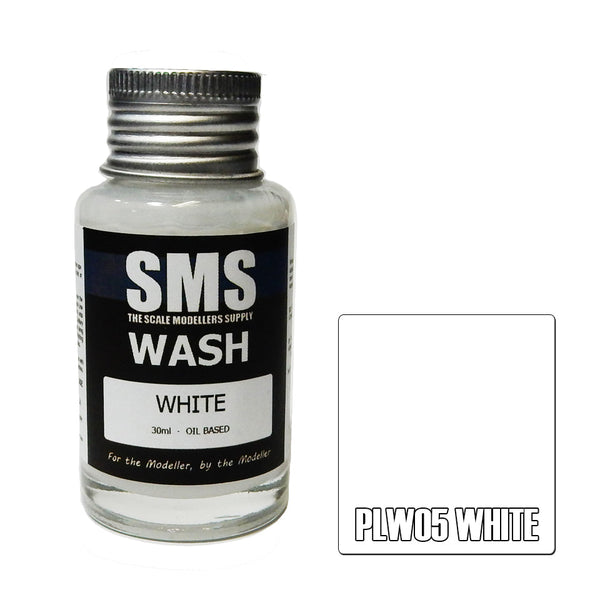SMS wash white