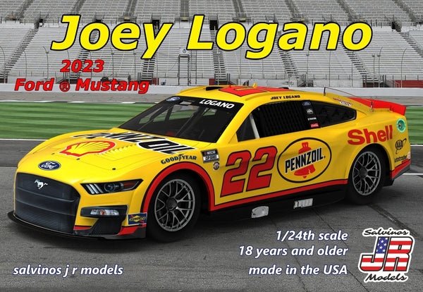 Nascar 1/24 Mustang #22 yellow