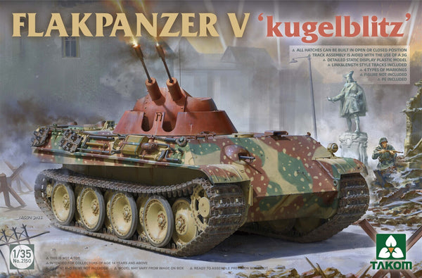 Takom 1/35 Flakpanzer V