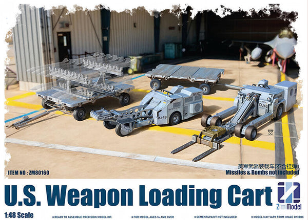 Zimi 1/48 U.S. weapon loading set