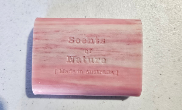 Tilley Soaps - Scents of Nature - Goatsmilk & Damask Rose (vegetable oil soap bar)