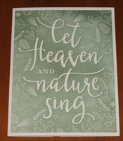 Let Heaven & Nature Sing