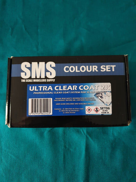 SMS Colour Set - Ultra Clear Coat 2k