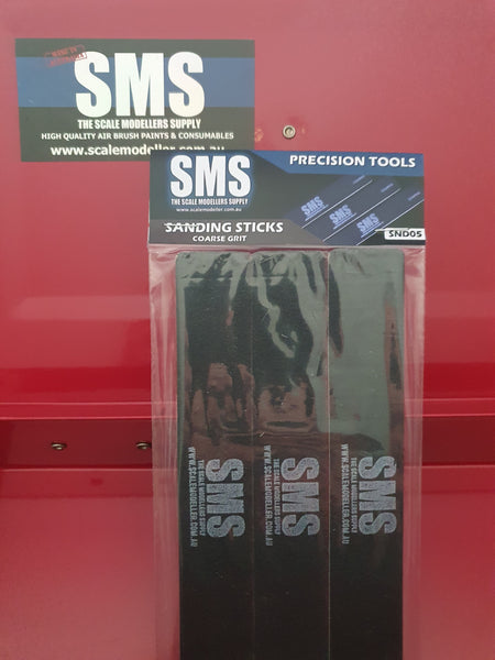 SMS 3PK course sanding sticks