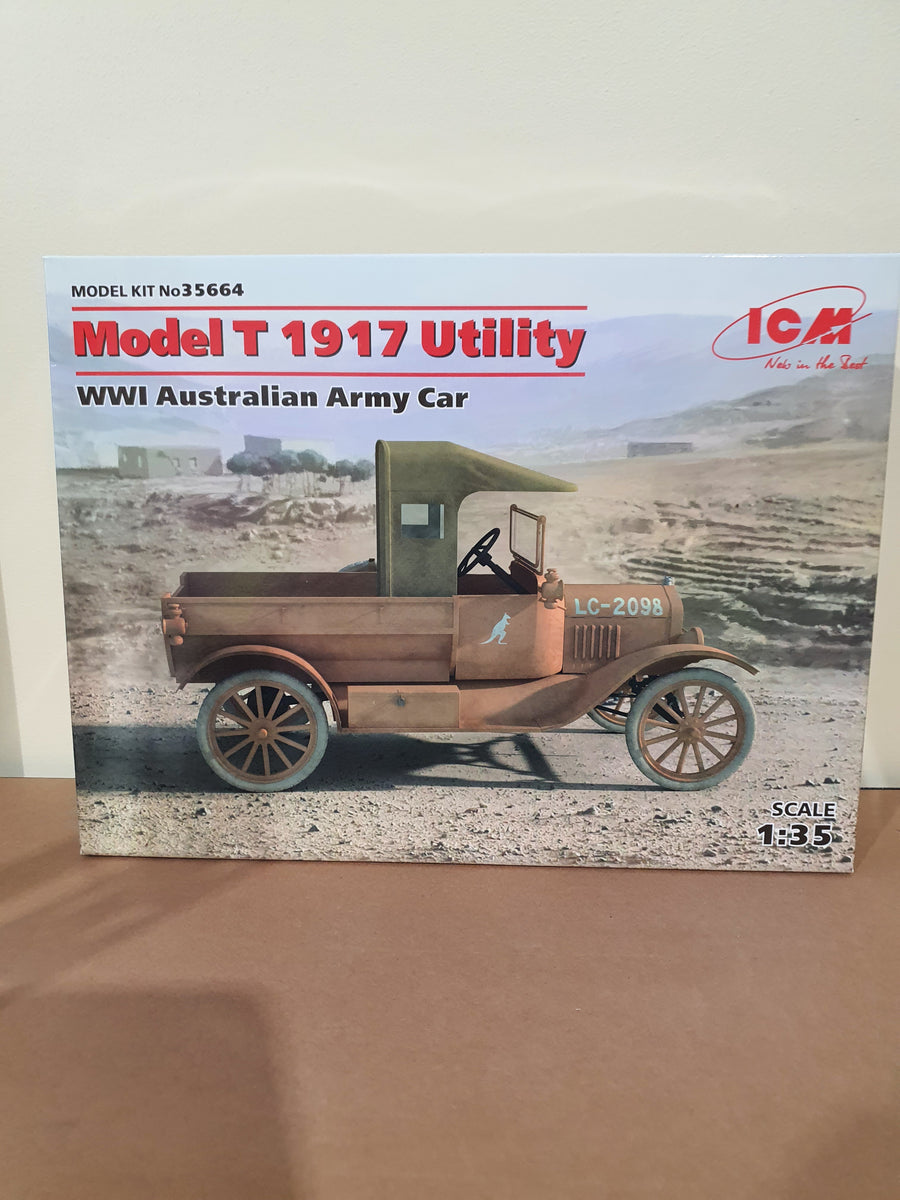 ICM 1:35 MODEL T UTILITY – Kits N Krafts
