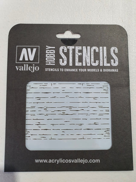 Vallejo -  wood texture #1 stencil