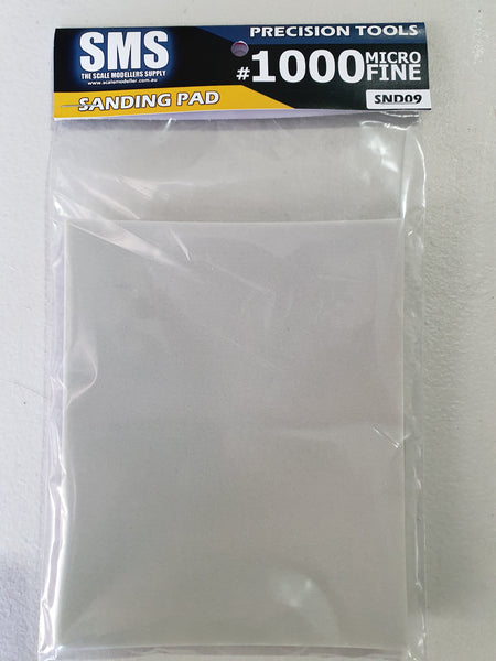 SMS 1000 grit sanding pad