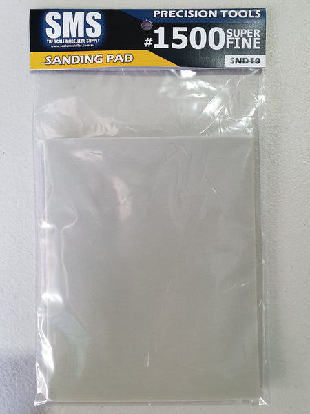 SMS 1500 grit sanding pad
