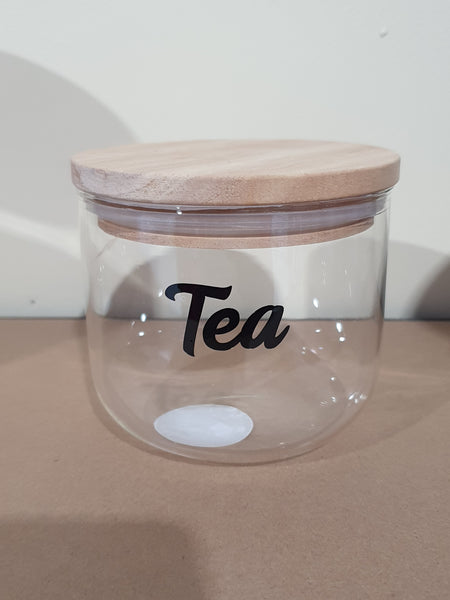 Glass Jar Small - Tea
