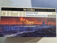 Daswerk 1:72 WW1 U-boat SM U-9
