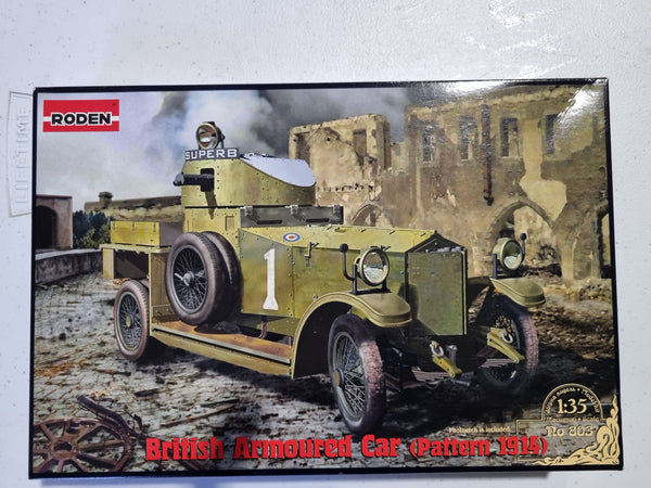 Roden 1/35 WW1 British armoured car