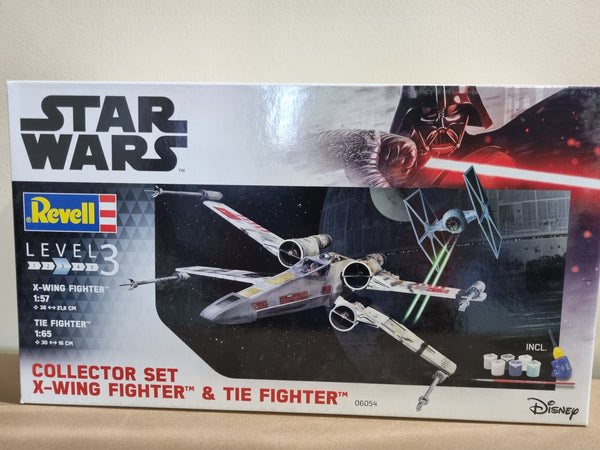 Revell 1/57 X-wing 1/65 Tie fighter pack