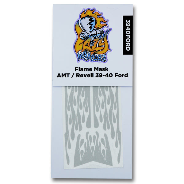 Flame Mask - AMT / Revell 39-40 Ford