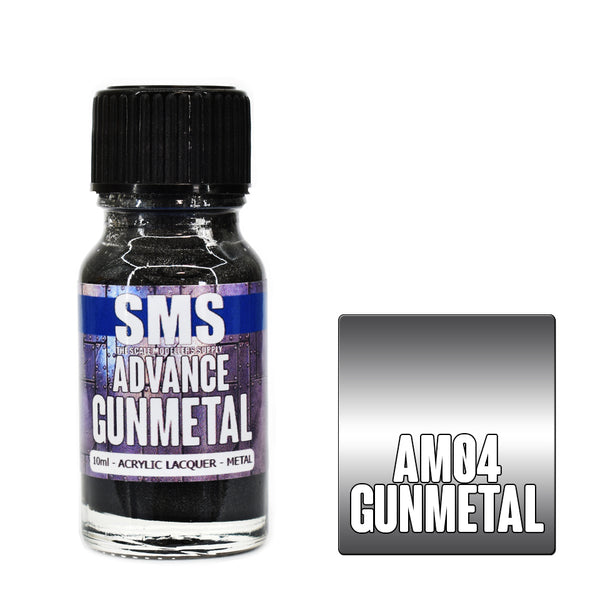 SMS Advance Metallic - Gunmetal 10ml