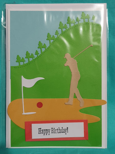 Happy Birthday - Golf