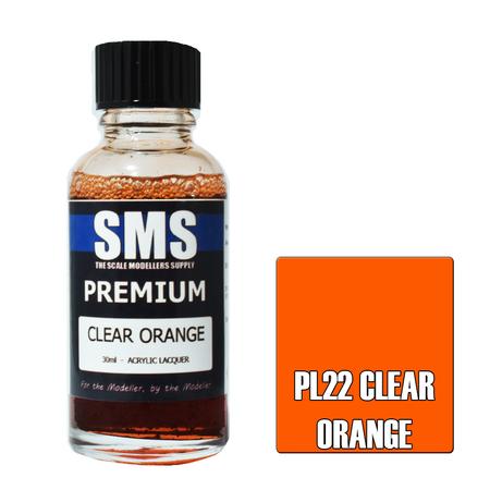 SMS Premium - Clear Orange