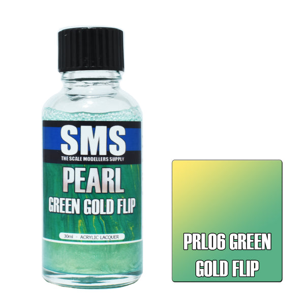 SMS Pearl - Green Gold Flip