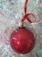 Red Bauble (Ready for Customising)