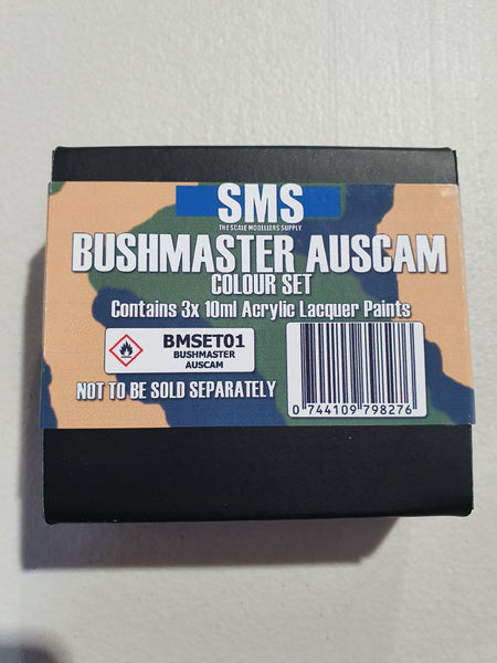 SMS Colour Set - Auscam 3pce Brushable Set