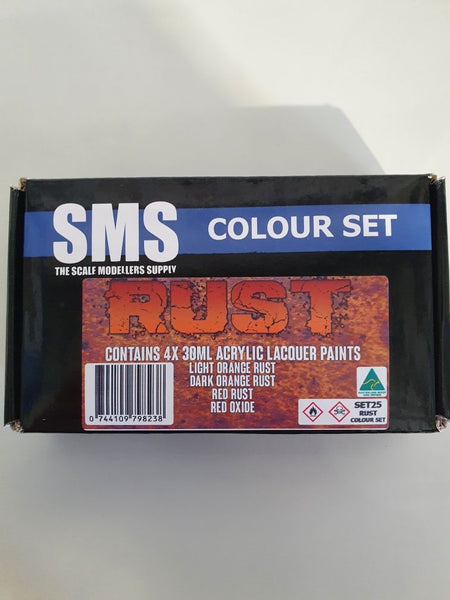 SMS Colour Set - Rust