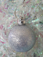 Silver Bauble (Ready for Customising)