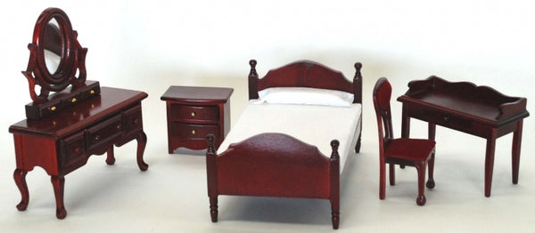 Wooden Mahogany Bedroom Set